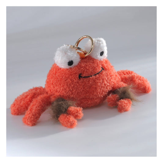 PLUSH CRAB KEYCHAIN CHARM