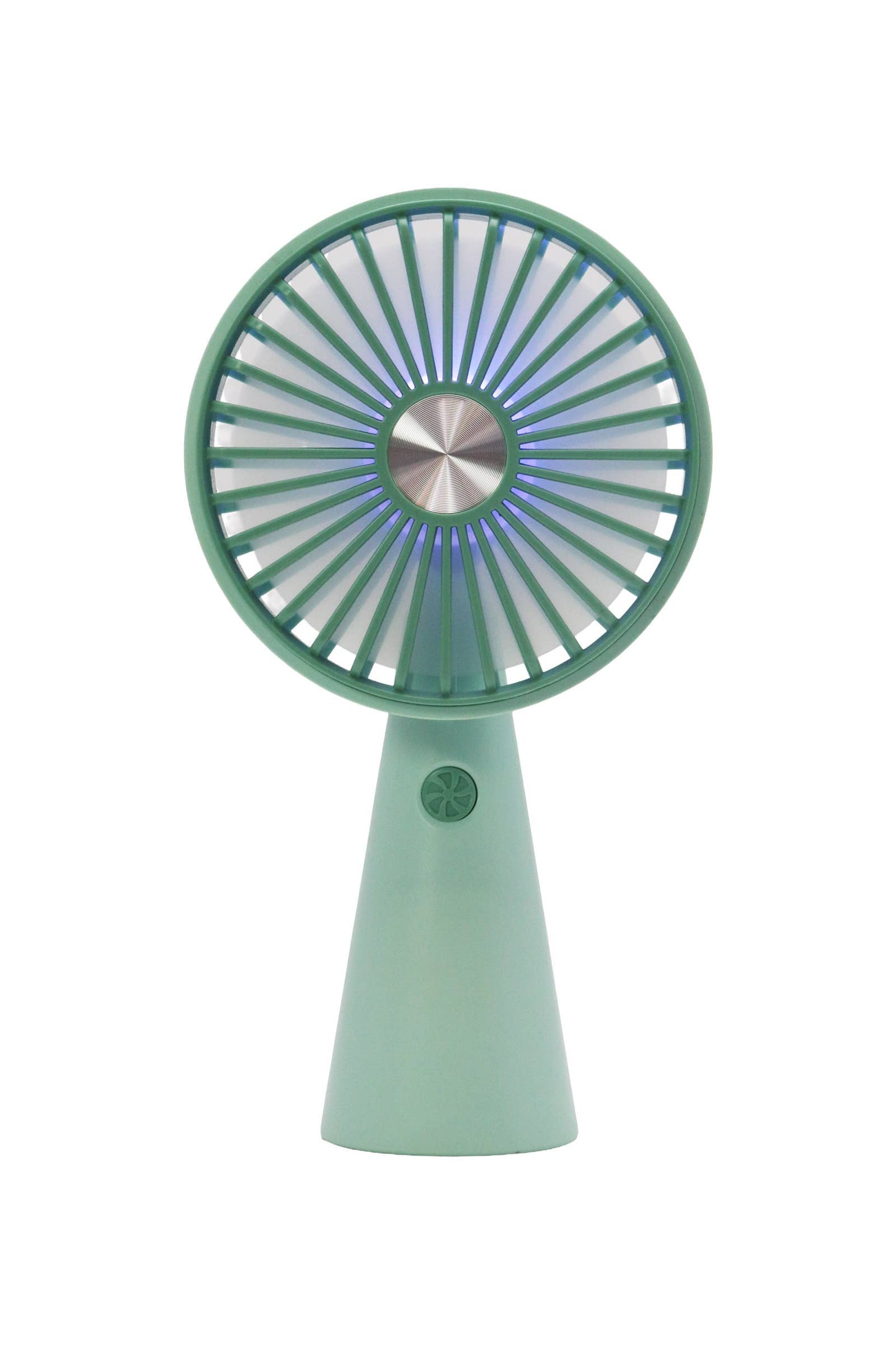 Pastel Matte Led Light-up Handheld Electric Fan