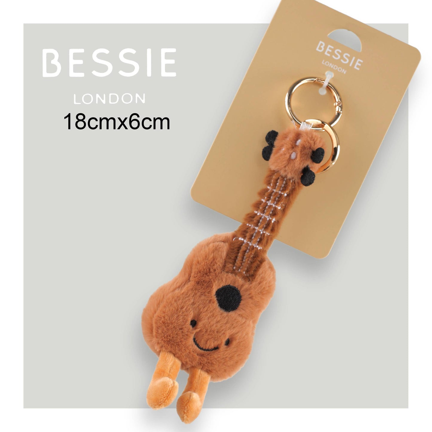PLUSH UKULELE BAG CHARM