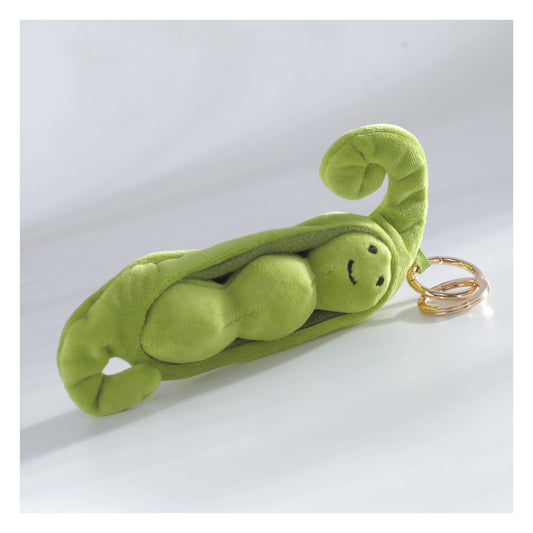 BROAD BEAN KEYCHAIN CHARM