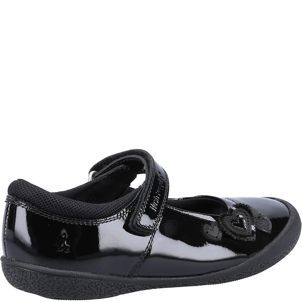 Hush Puppies Rosanna Patent Infant Black Shoe
