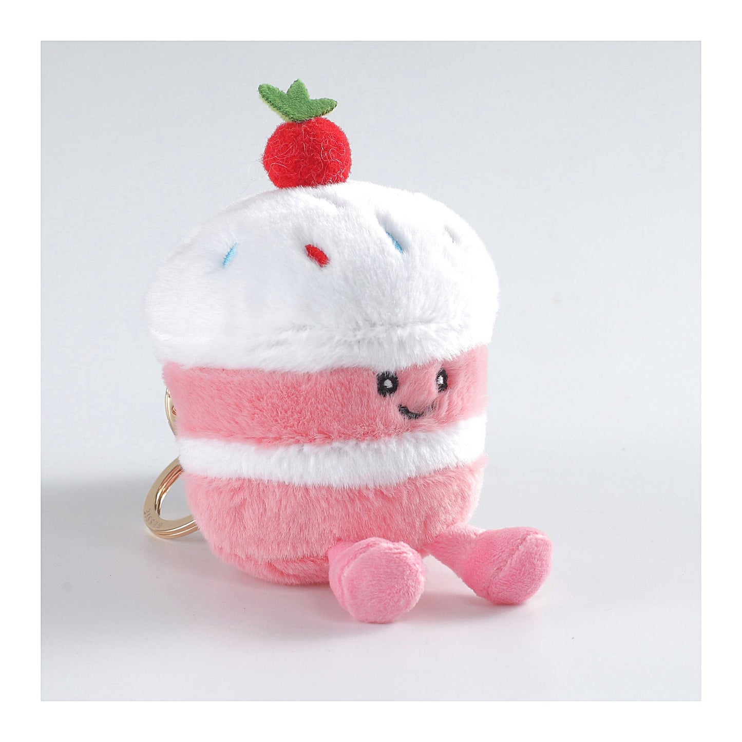 PLUSH CUPCAKE BAG CHARM