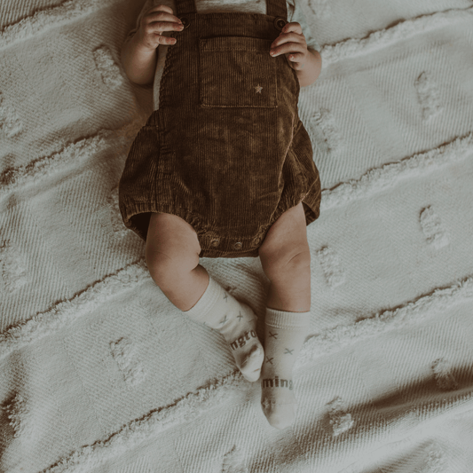 Merino Wool Crew Socks | BABY | Fox