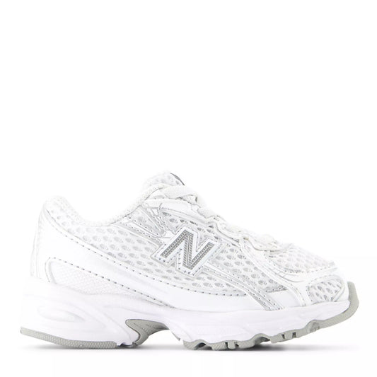 New Balance 740 Infant Trainers White Silver Metalic, infant