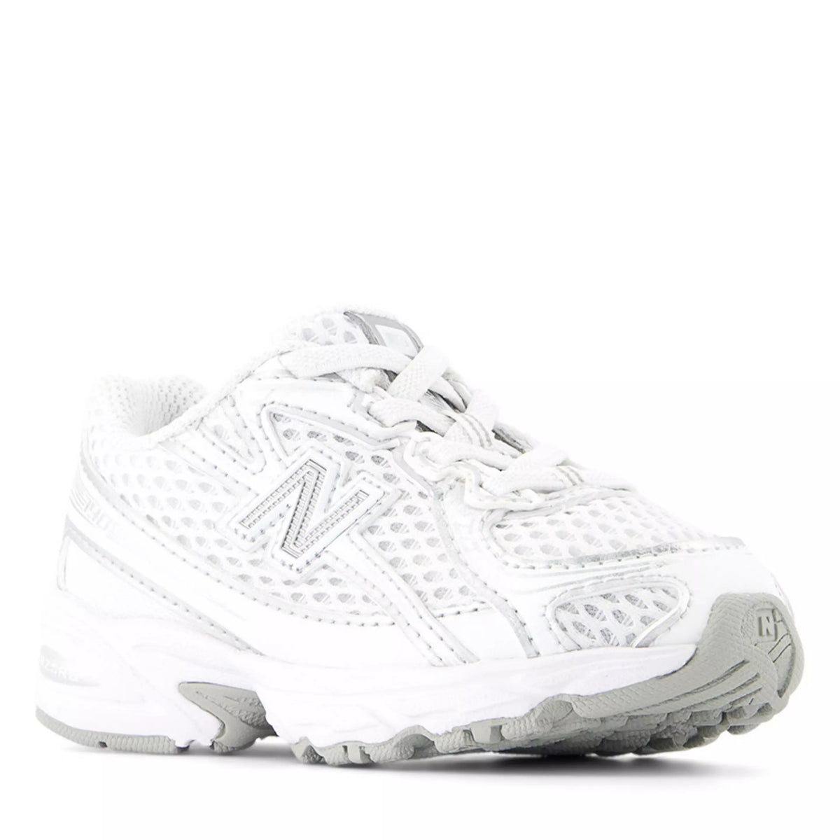 New Balance 740 Infant Trainers White Silver Metalic, infant