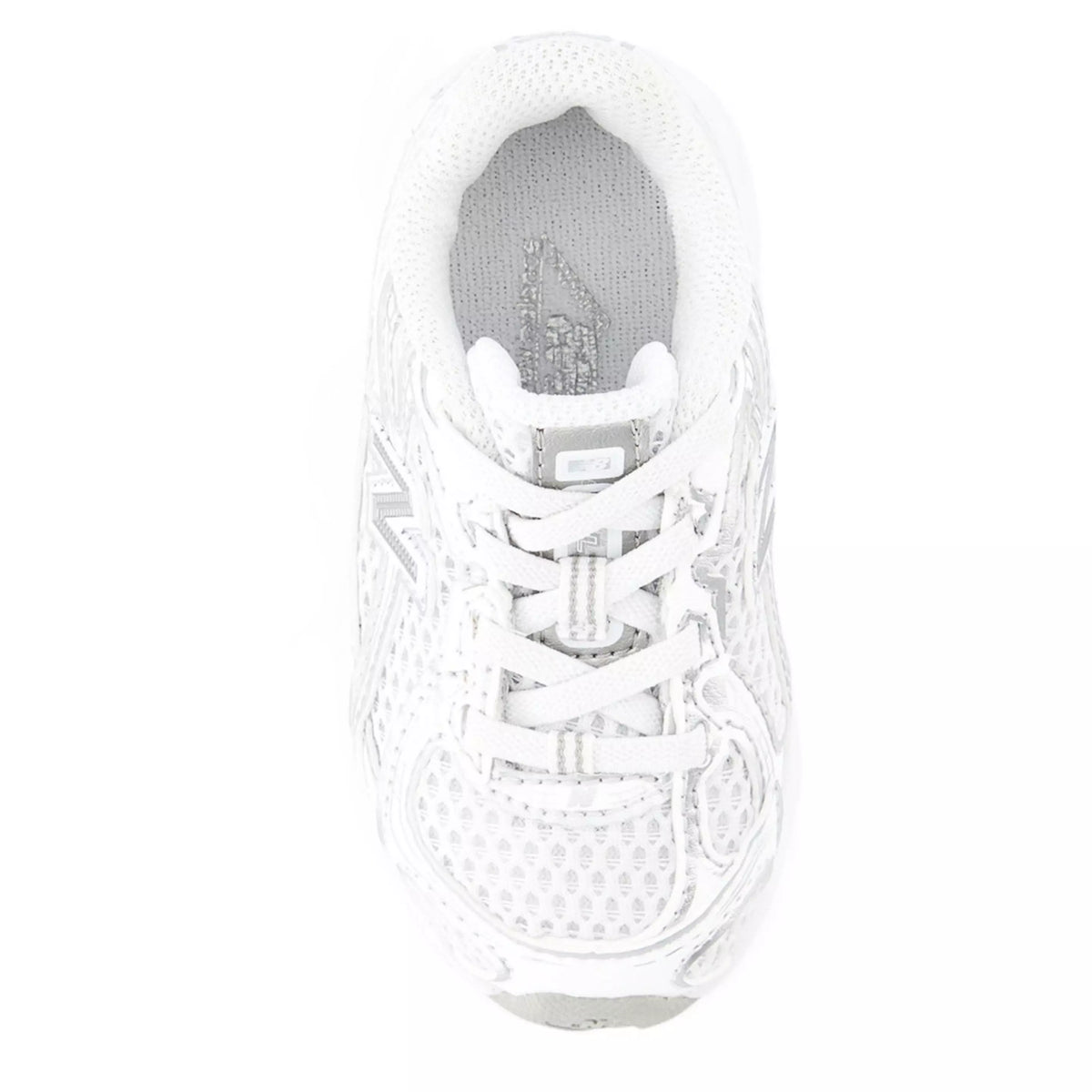 New Balance 740 Infant Trainers White Silver Metalic, infant