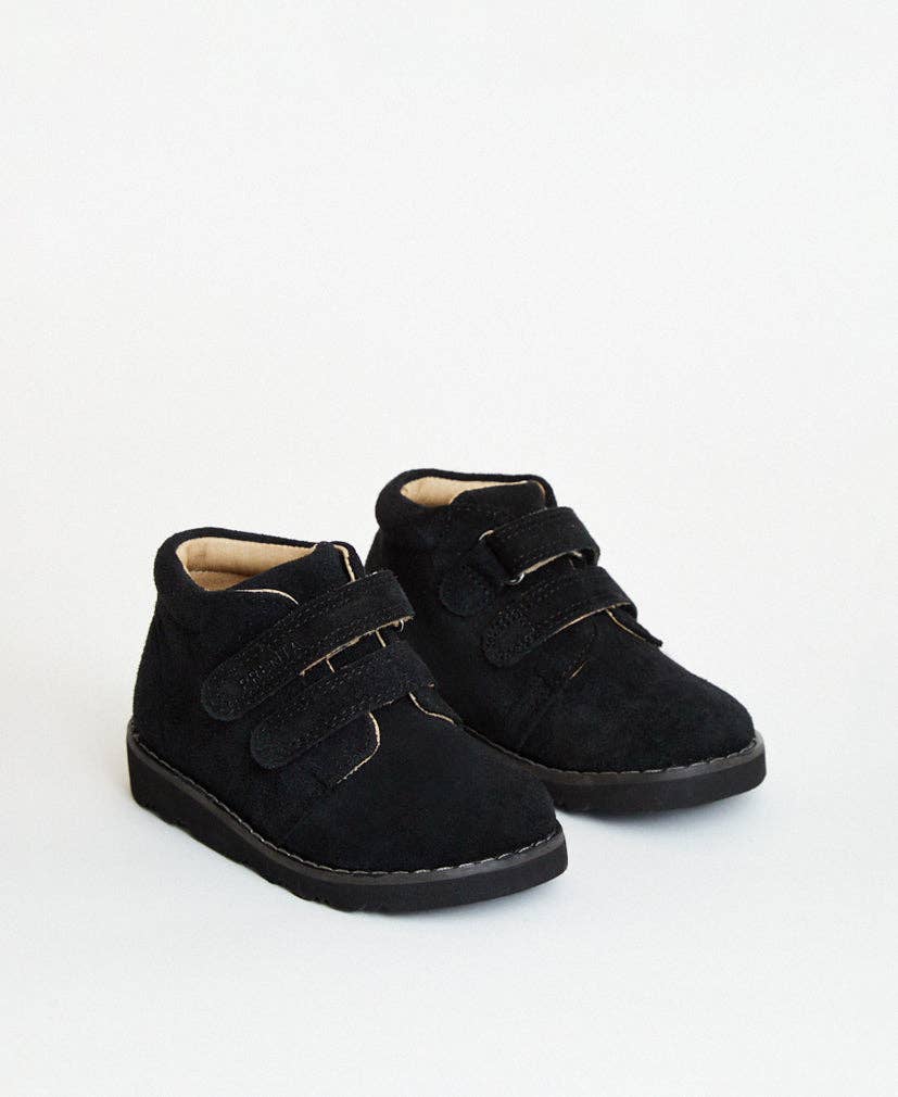 Orion Black Suede Kids Boot
