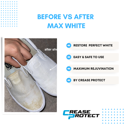 Max White - Premium Shoe Whitener , White Colour Restorer