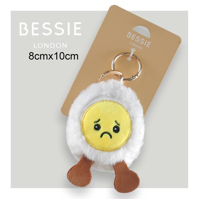 BOILED HALF EGG BAG CHARM