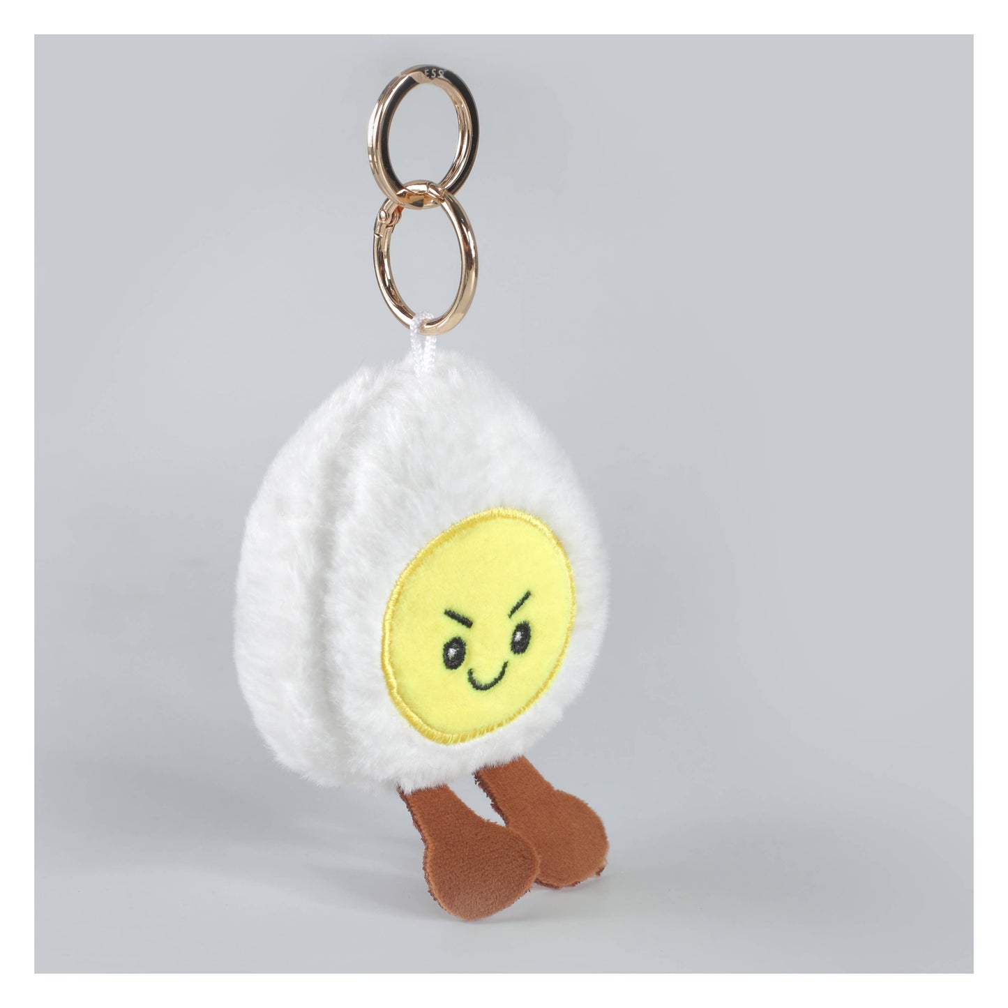 BOILED HALF EGG BAG CHARM