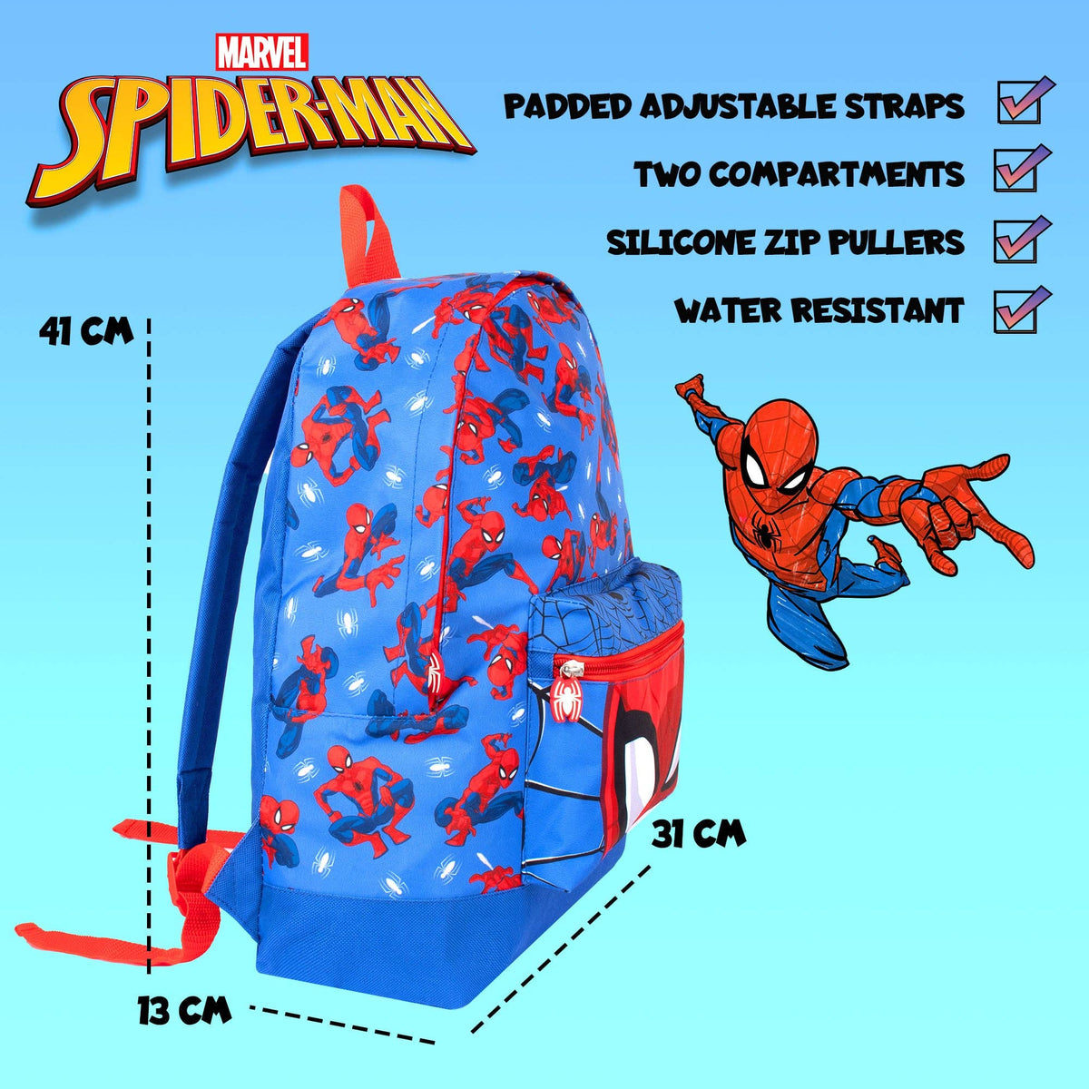 Boys School Spider-Man Backpack