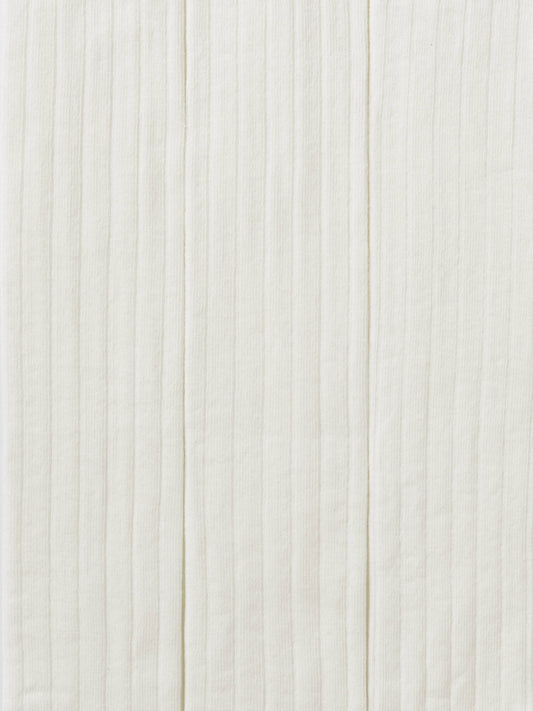 Ivory Kids School Tights - Ribbed