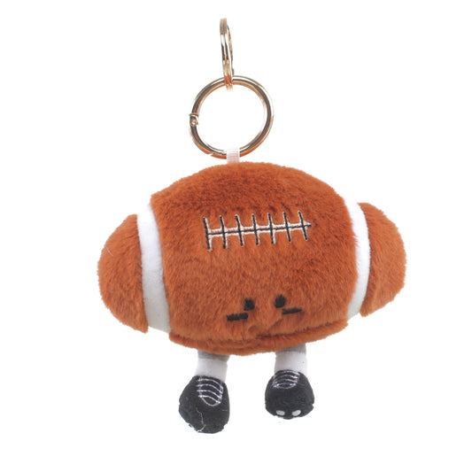 PLUSH RUGBY BALL CHARM