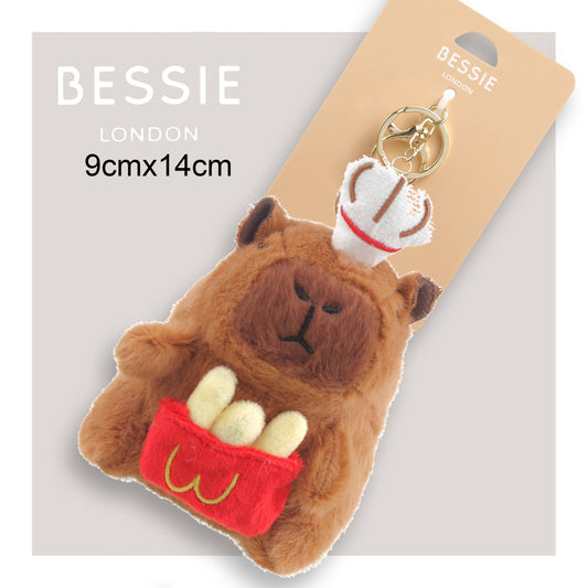 PLUSH CHIPS CAPY KEYCHAIN CHARM