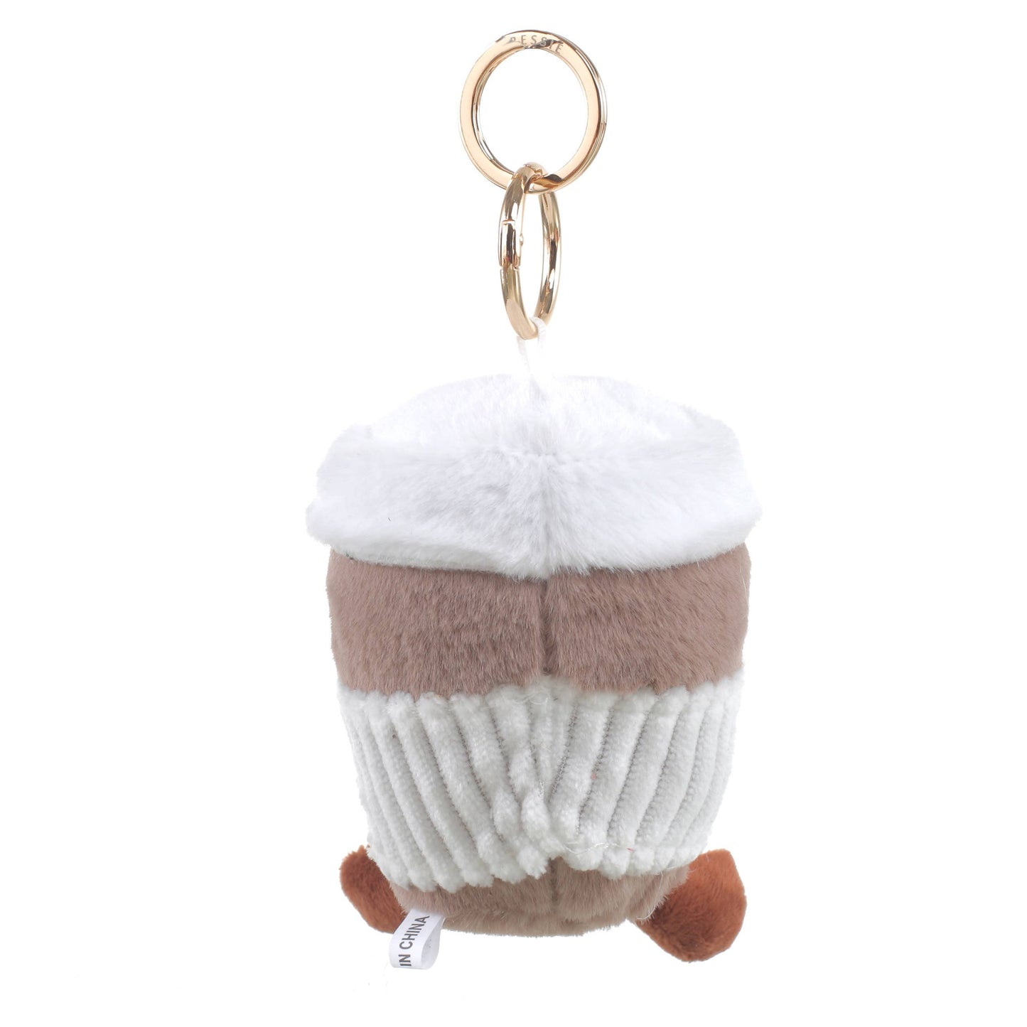 PLUSH COFFEE CUP BAG CHARM