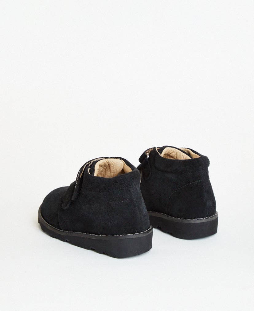 Orion Black Suede Kids Boot
