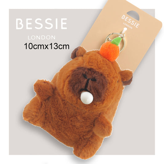 PLUSH ORANGE CAPYBARA CHARM