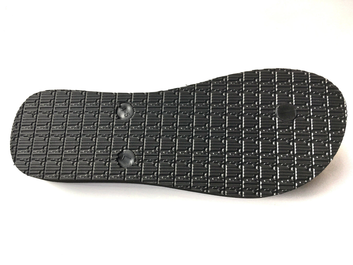 St Tropez Crystal Flip Flops - Black
