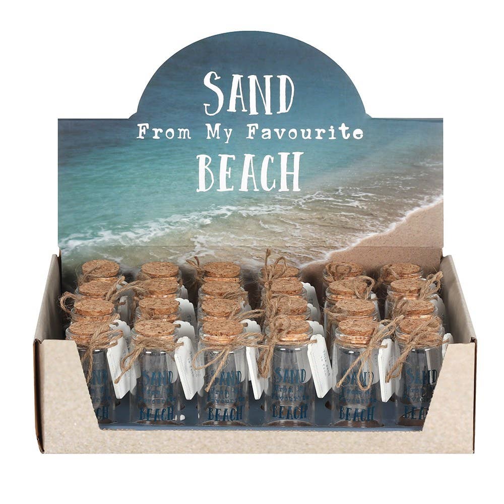 Souvenir Beach Sand Glass Bottles