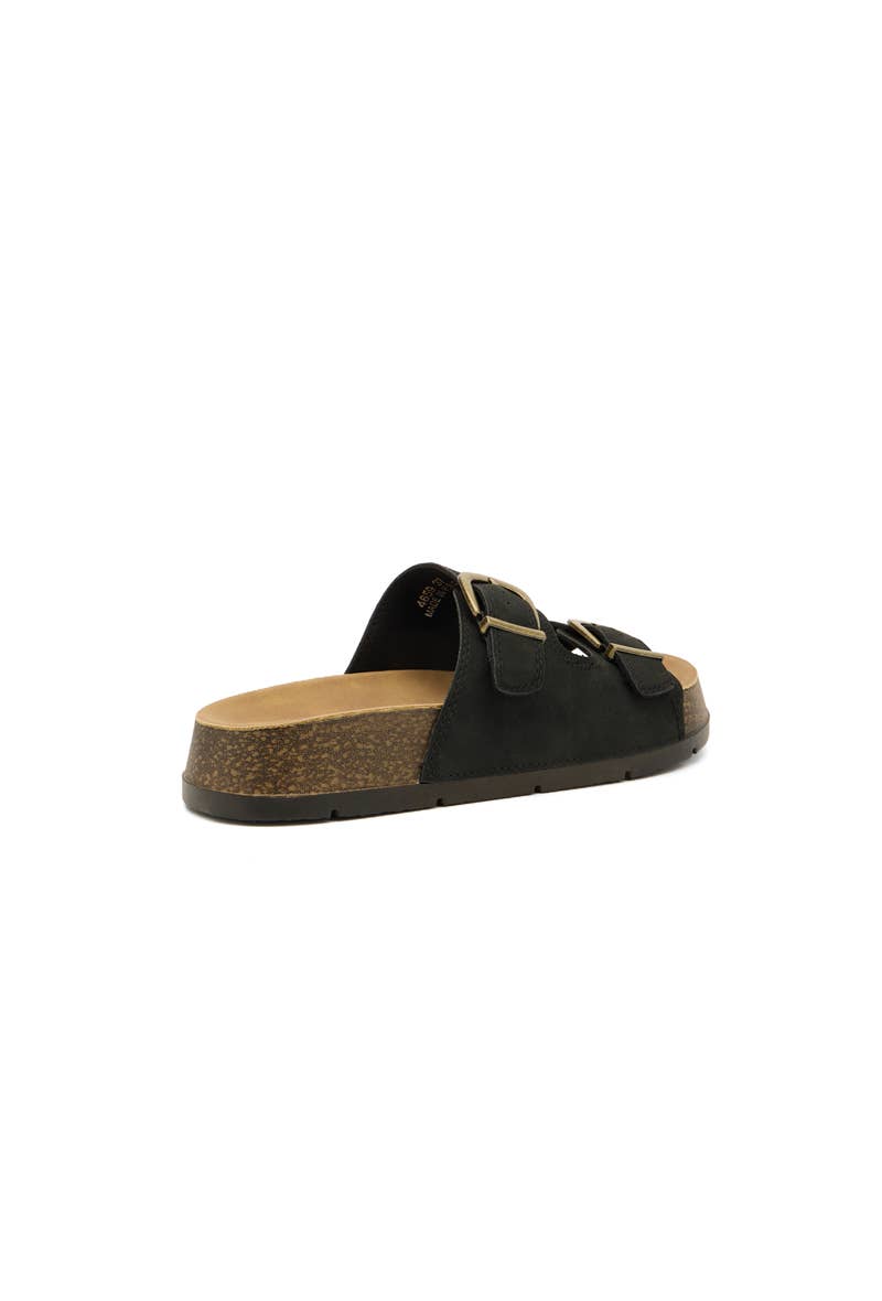 Platform slides with double buckle - 4659