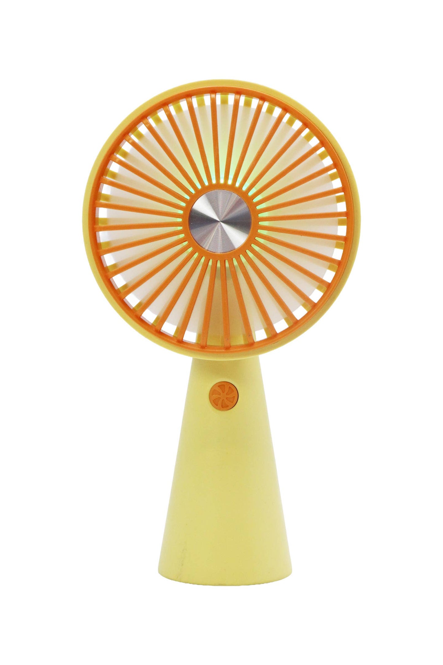 Pastel Matte Led Light-up Handheld Electric Fan