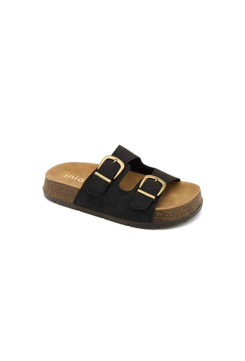 Platform slides with double buckle - 4659