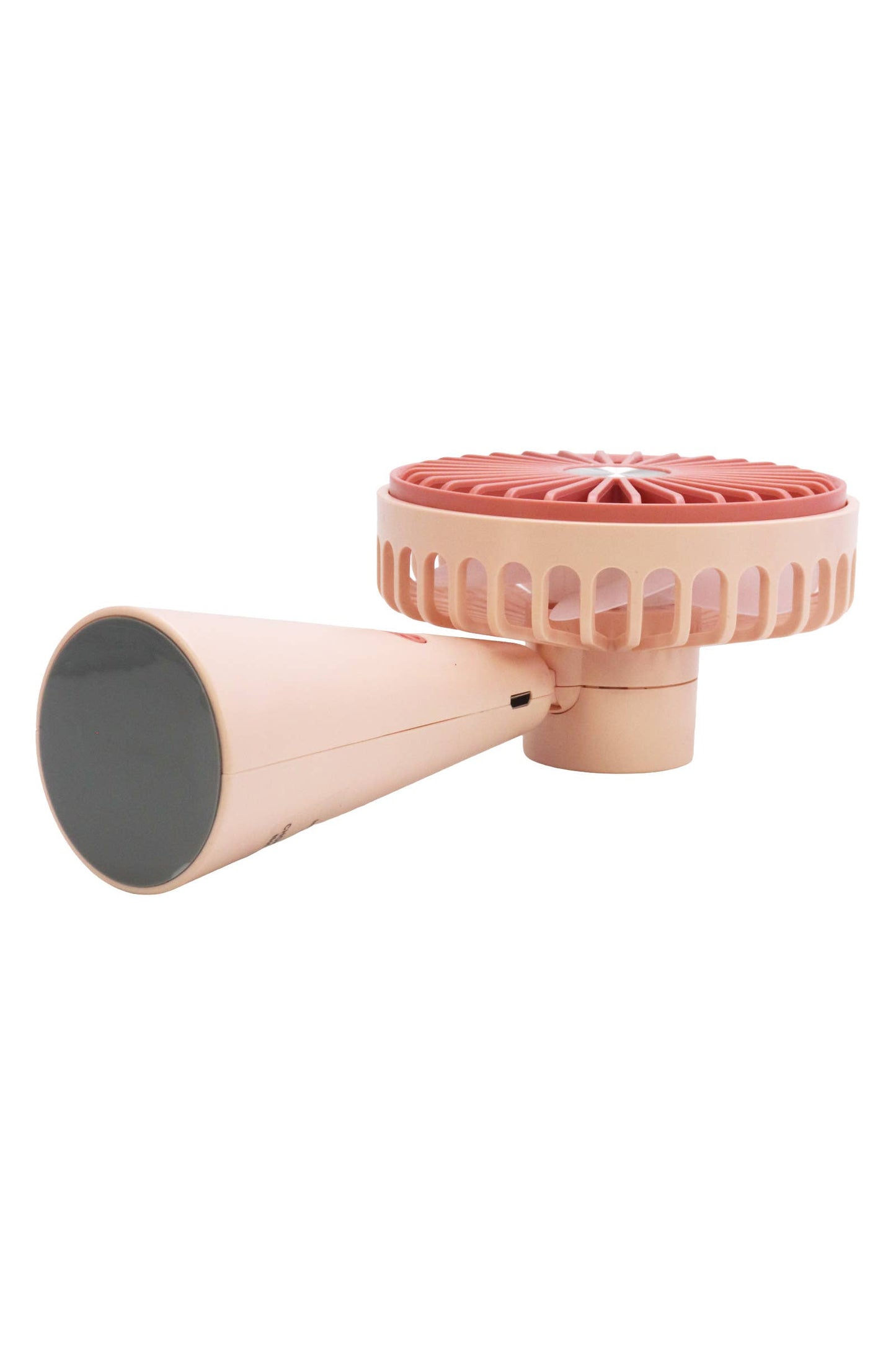 Pastel Matte Led Light-up Handheld Electric Fan