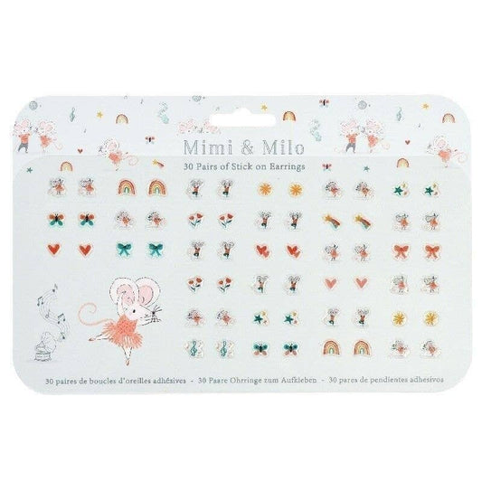 Stick On Earrings - Mimi And Milo