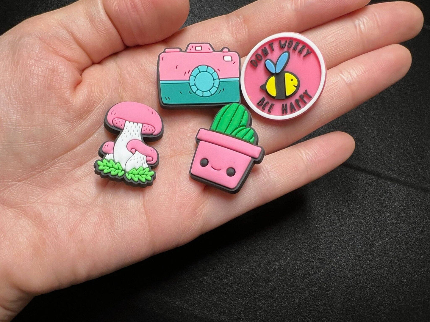 Pick your own Pink VSCO Theme shoe charms