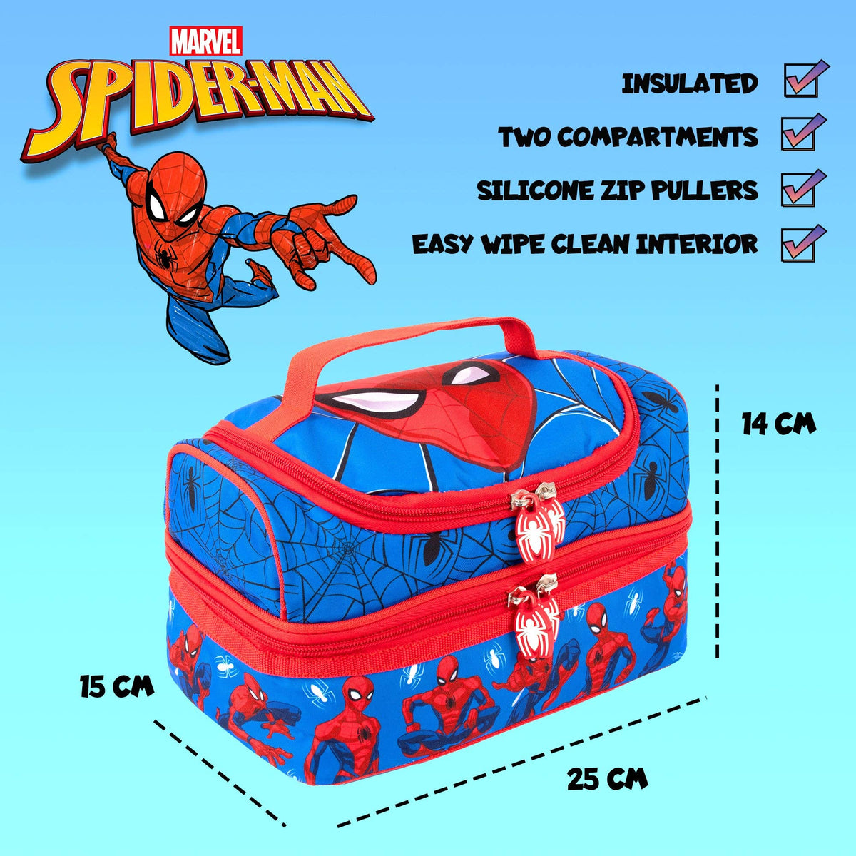 Spiderman Multi Lunch Bag