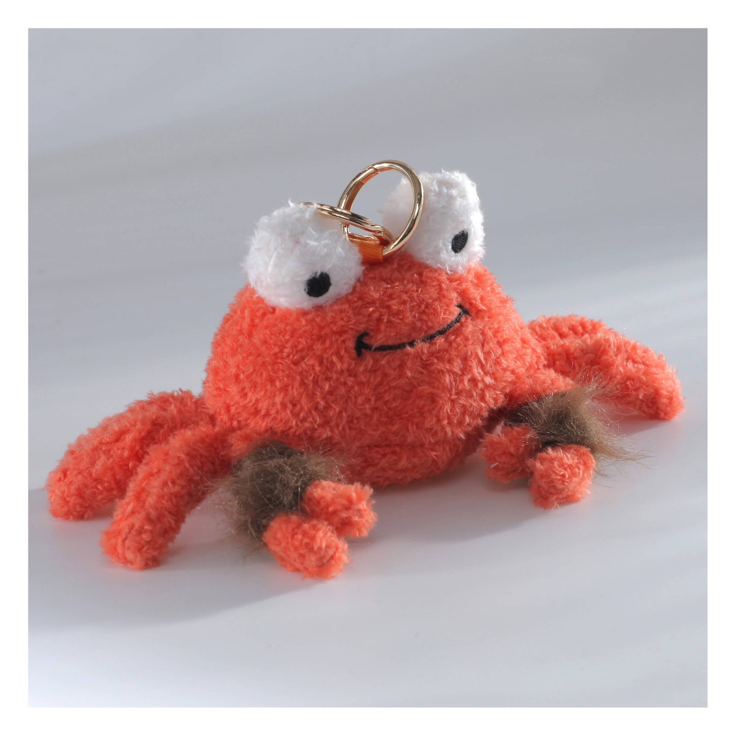 PLUSH CRAB KEYCHAIN CHARM