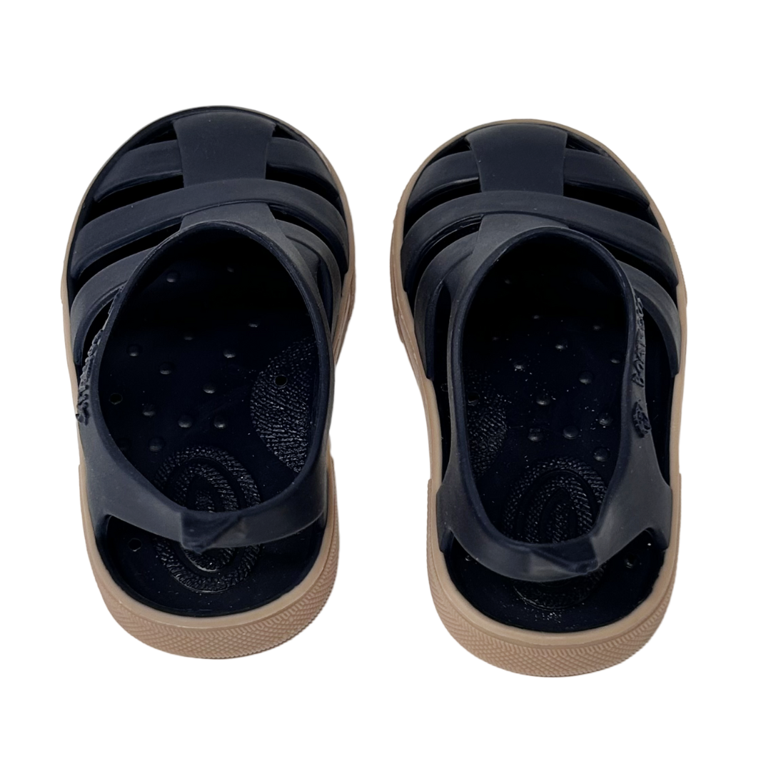 Barefoot Bioty Sandals Chestnut Sole - Boatilus: Navy