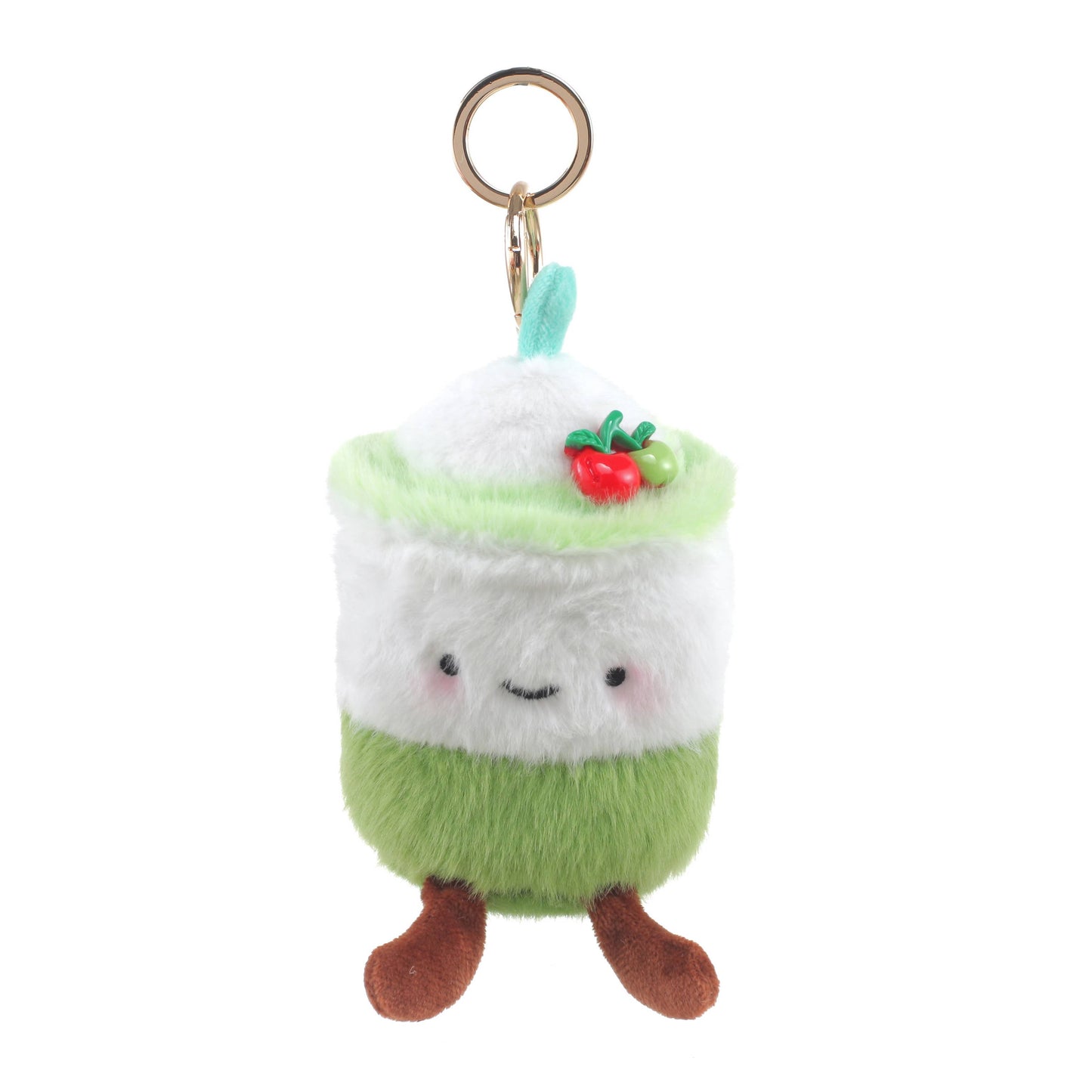 PLUSH ICED COFFEE BAG CHARM