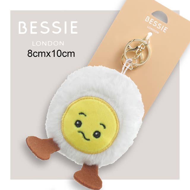 BOILED HALF EGG BAG CHARM