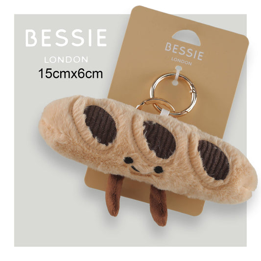 PLUSH FRENCH BAGUETTE CHARM