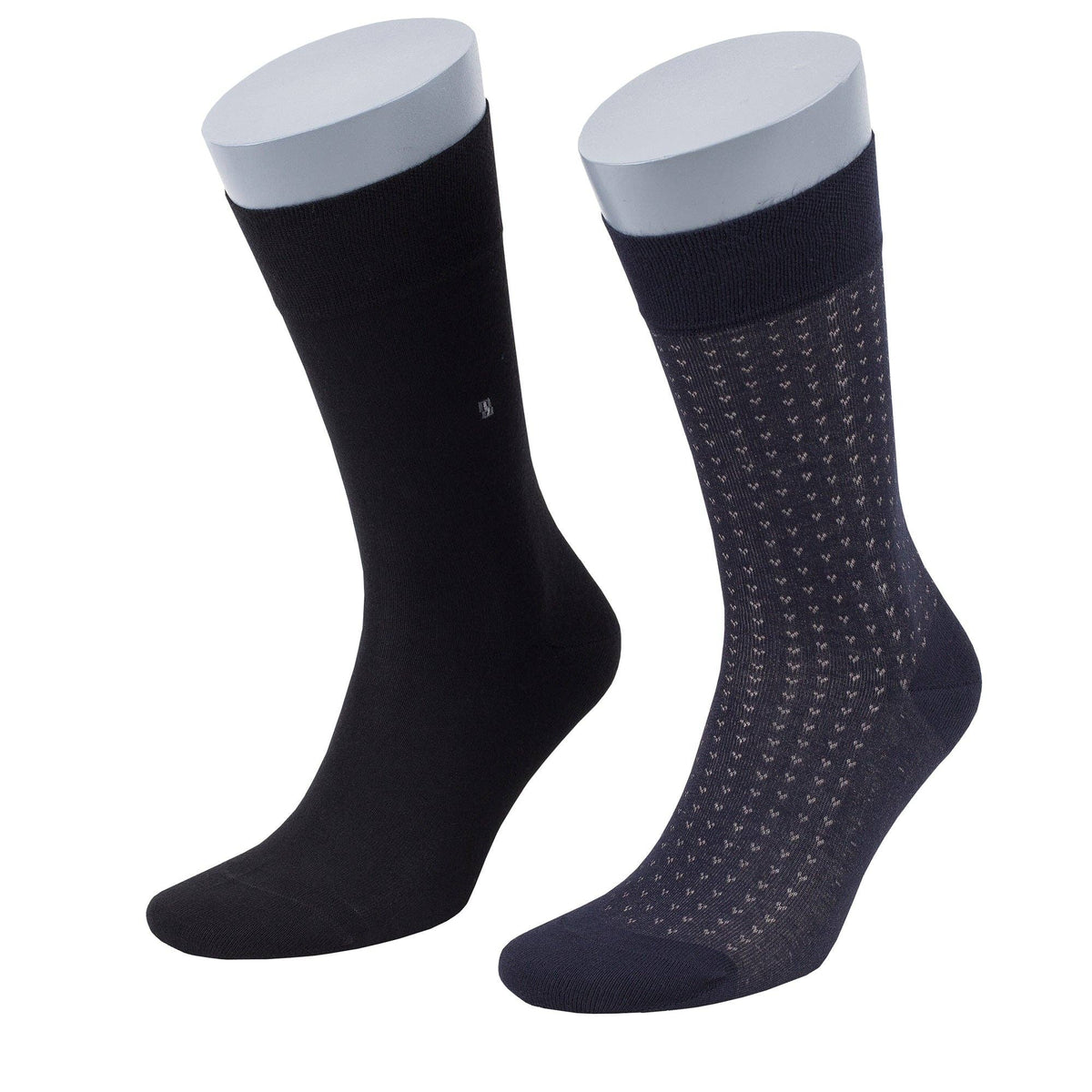 Bamboo Crew Socks Gift Box for Men – 8 Pairs | Classic Dress & Office Socks