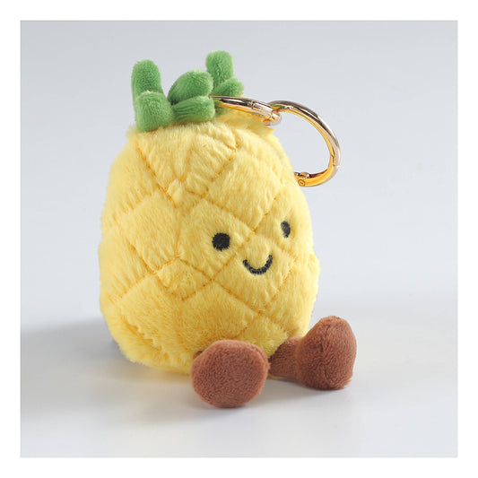 PLUSH PINEAPPLE BAG CHARM