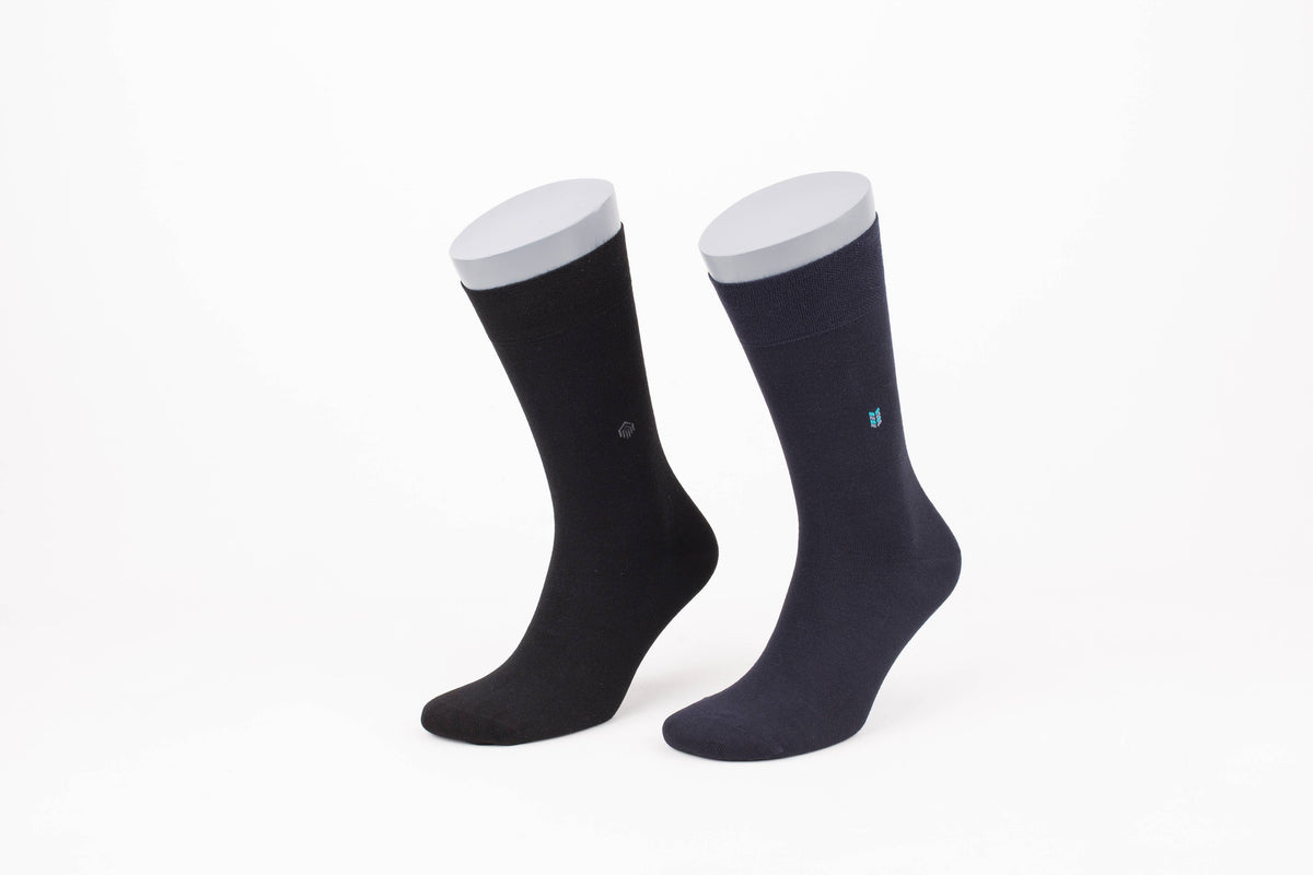 Joyful Premium Bamboo Crew Socks Gift Box for Men – 6 Pairs