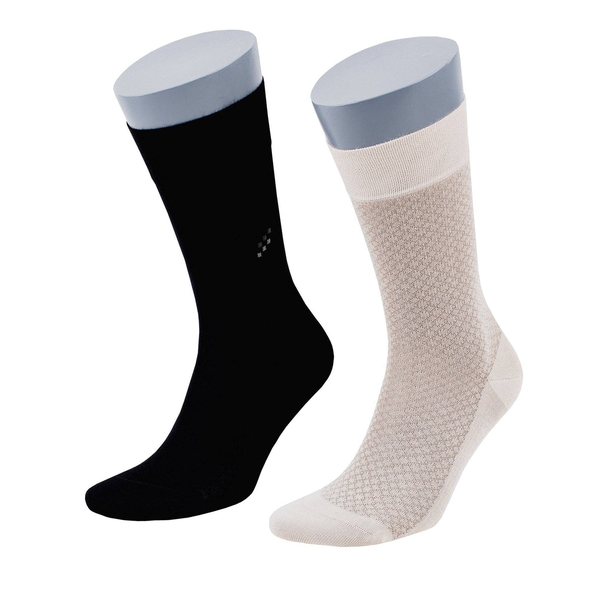Bamboo Crew Socks Gift Box for Men – 8 Pairs | Classic Dress & Office Socks