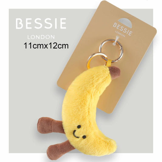 PLUSH BANANA BAG CHARM