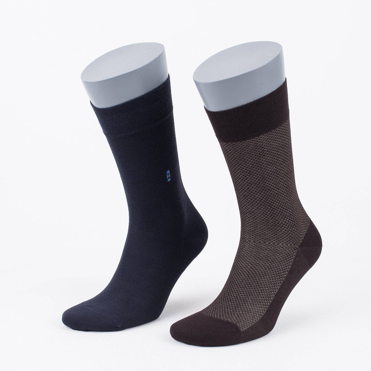 Bamboo Crew Socks Gift Box for Men – 8 Pairs | Classic Dress & Office Socks