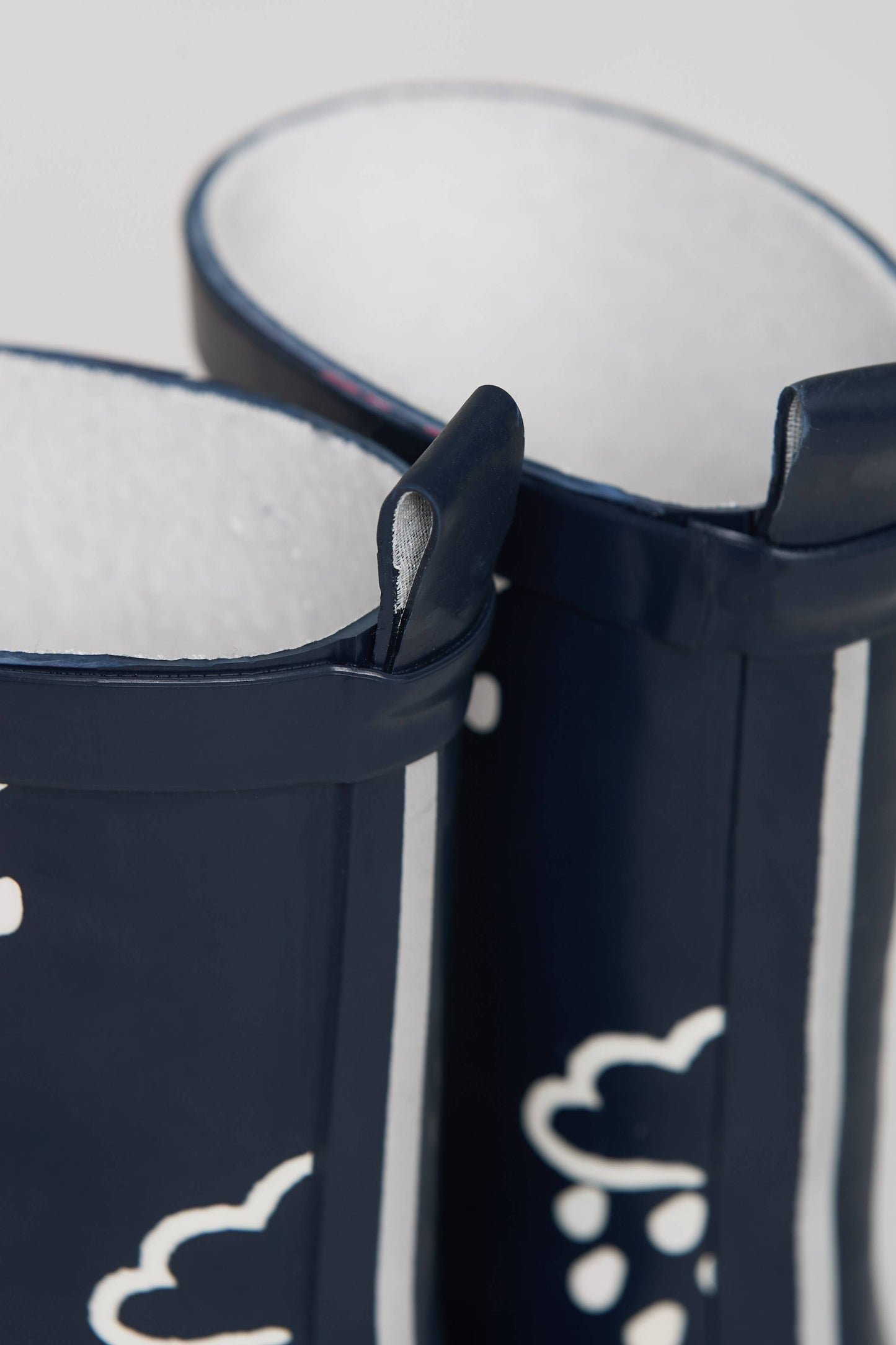 Grass & Air Kids Navy Colour-Revealing Wellies
