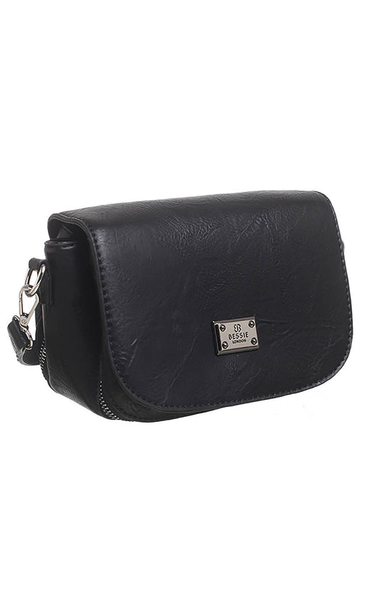 MULTI COMPARTMENT FLAP OVER SADDLE BAG