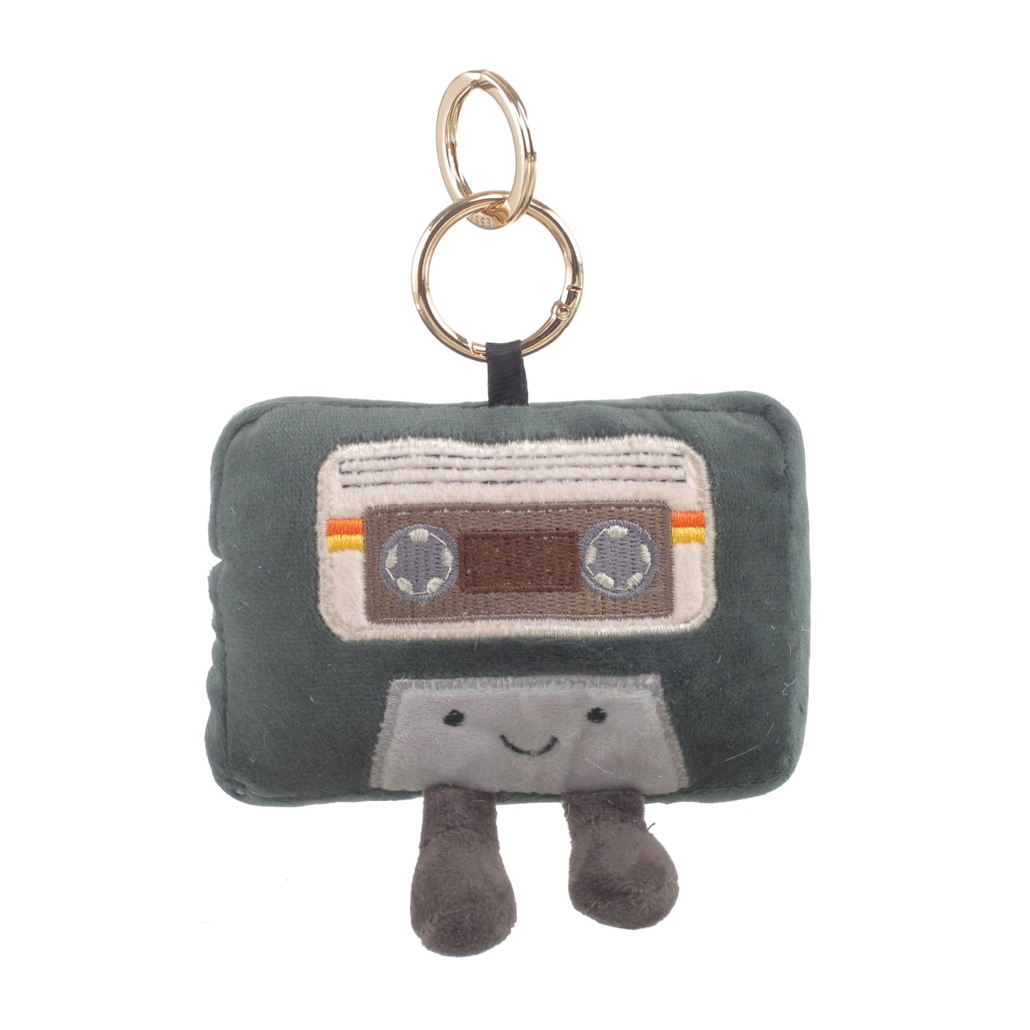 PLUSH CASSETTE BAG CHARM