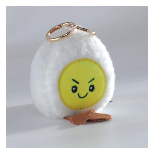 BOILED HALF EGG BAG CHARM