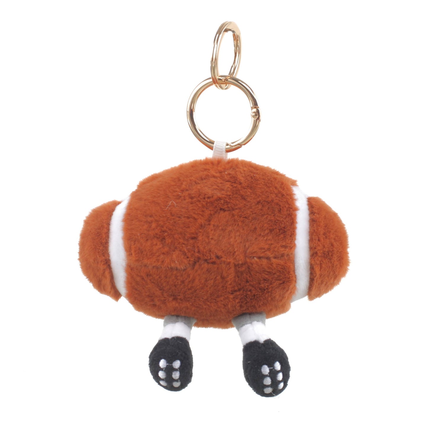 PLUSH RUGBY BALL CHARM