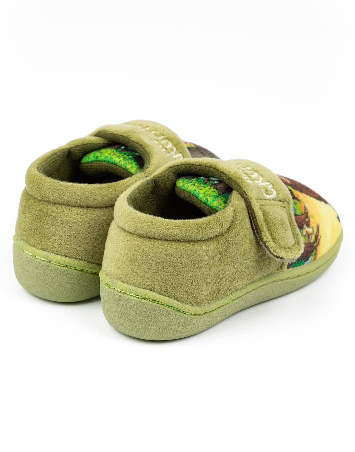 Gruffalo & Friends Unisex Kids Green Sat In The Woods Velcro Loafer Slippers