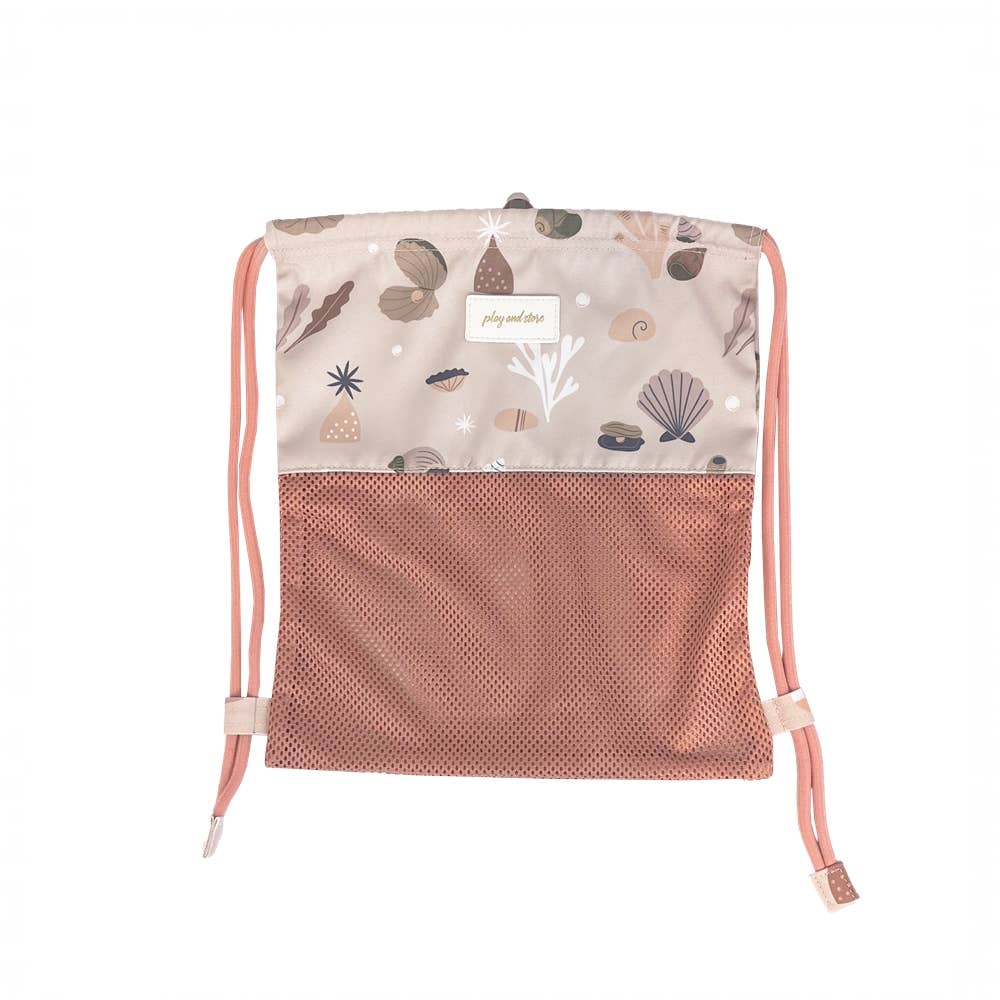 Beach Backpack for Kids Shells