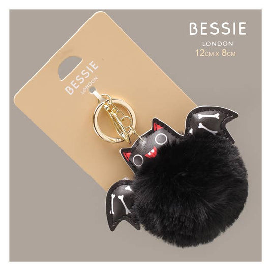 HALLOWEEN BAT PLUSH BAG CHARM