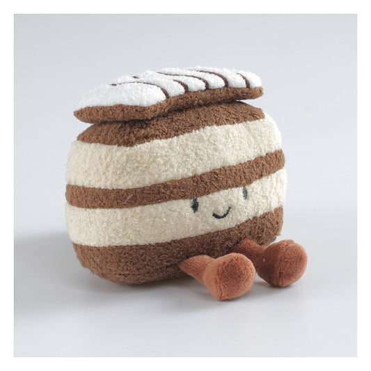 CHOCOLATE CAKE KEYCHAIN BAG CHARM